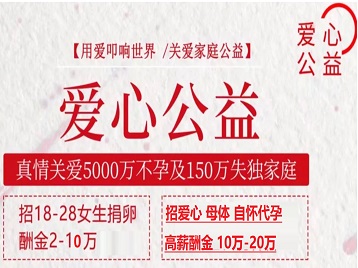 肥城捐卵助孕生子 爱心志愿者招募
